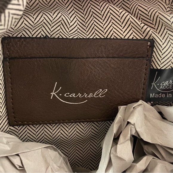 K. Carroll Willow Mini Backpack Crossbody Chocolate - Picture 6 of 8